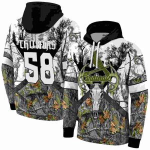 Personalized St Louis Cardinals Forest Silhouette All Over Print Hoodie