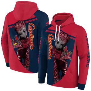 Personalized St Louis Cardinals Groot All Over Print Hoodie