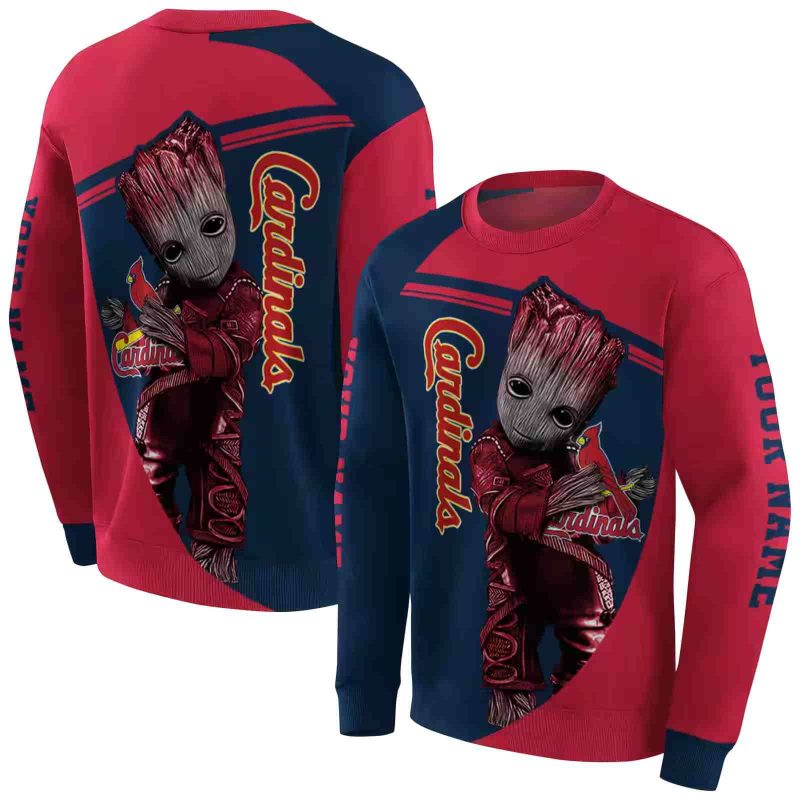 Personalized St Louis Cardinals Groot AOP Sweatshirt 1