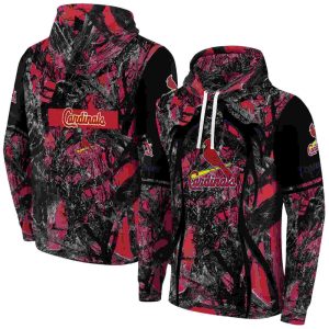 Personalized St Louis Cardinals Hunting Theme All Over Print Hoodie