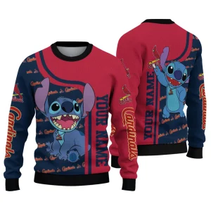 Personalized St Louis Cardinals Ugly Sweater - Custom Knitted Design