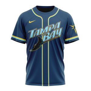 Personalized Tampa Bay Rays Alternate Stripe Concept 2024 All Over Print T-Shirt