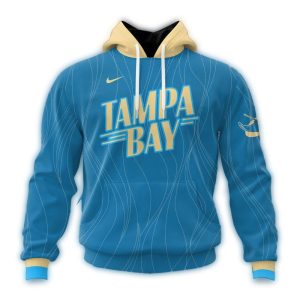 Personalized Tampa Bay Rays City Connect All Over Print Hoodie