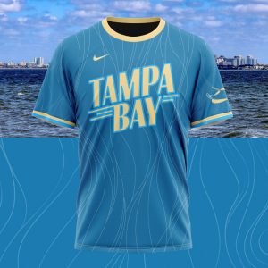 Personalized Tampa Bay Rays City Connect All Over Print T-Shirt