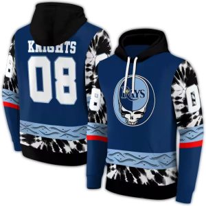 Personalized Tampa Bay Rays Grateful Dead Vibes All Over Print Hoodie