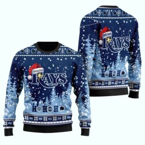 Personalized Tampa Bay Rays Christmas Ho Ho Ho Sweatshirt