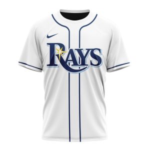 Personalized Tampa Bay Rays Home Kits 2024 All Over Print T-Shirt