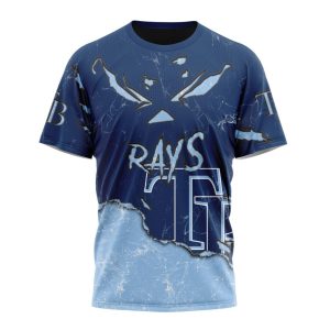 Personalized Tampa Bay Rays Jack O Lantern Halloween All Over Print T-Shirt