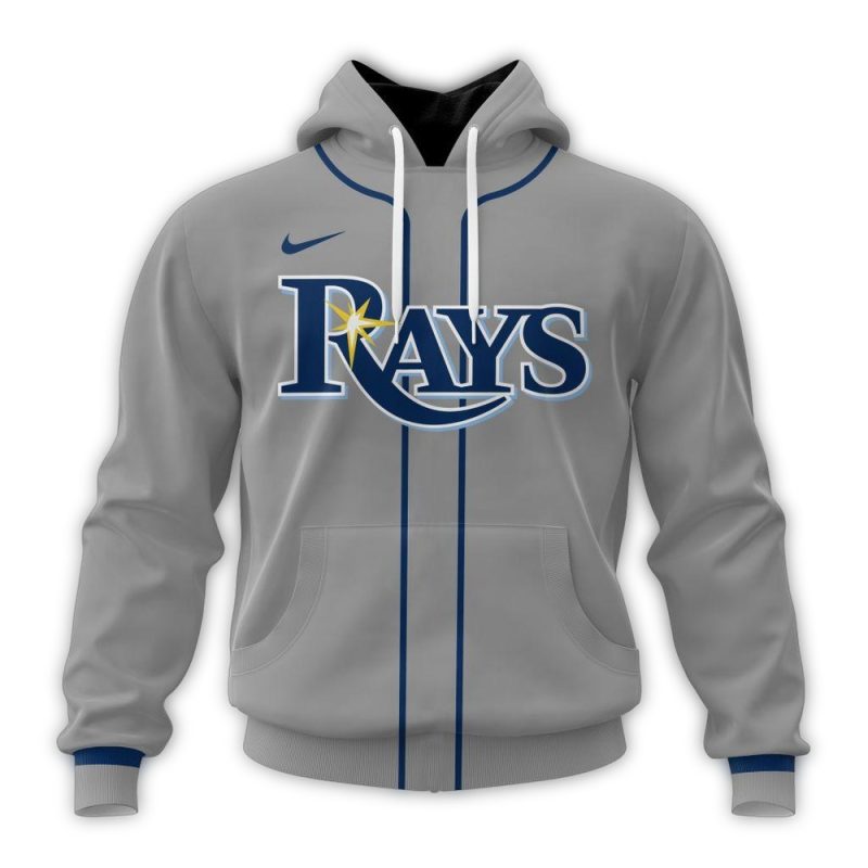 Personalized Tampa Bay Rays Road Kits 2024 AOP Hoodie 1