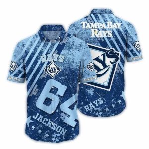 Personalized Tampa Bay Rays Star Hawaiian Shirt