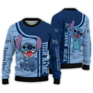 Personalized Tampa Bay Rays Ugly Christmas Sweater For Fans