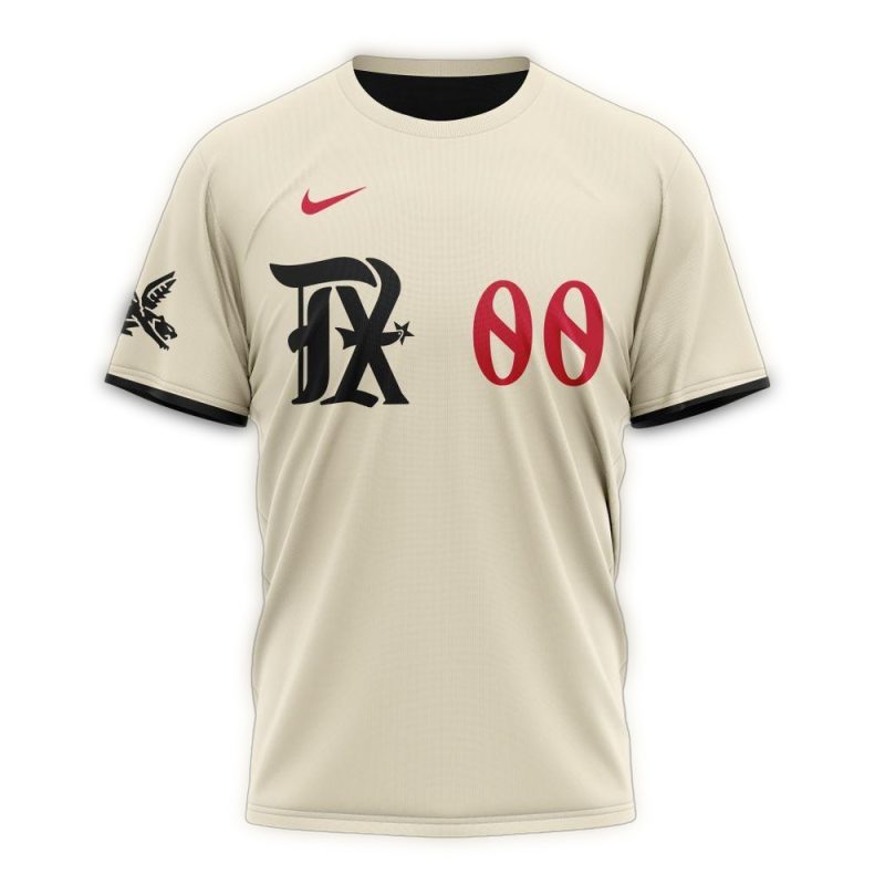 Personalized Texas Rangers 2024 City Connect AOP T Shirt 1