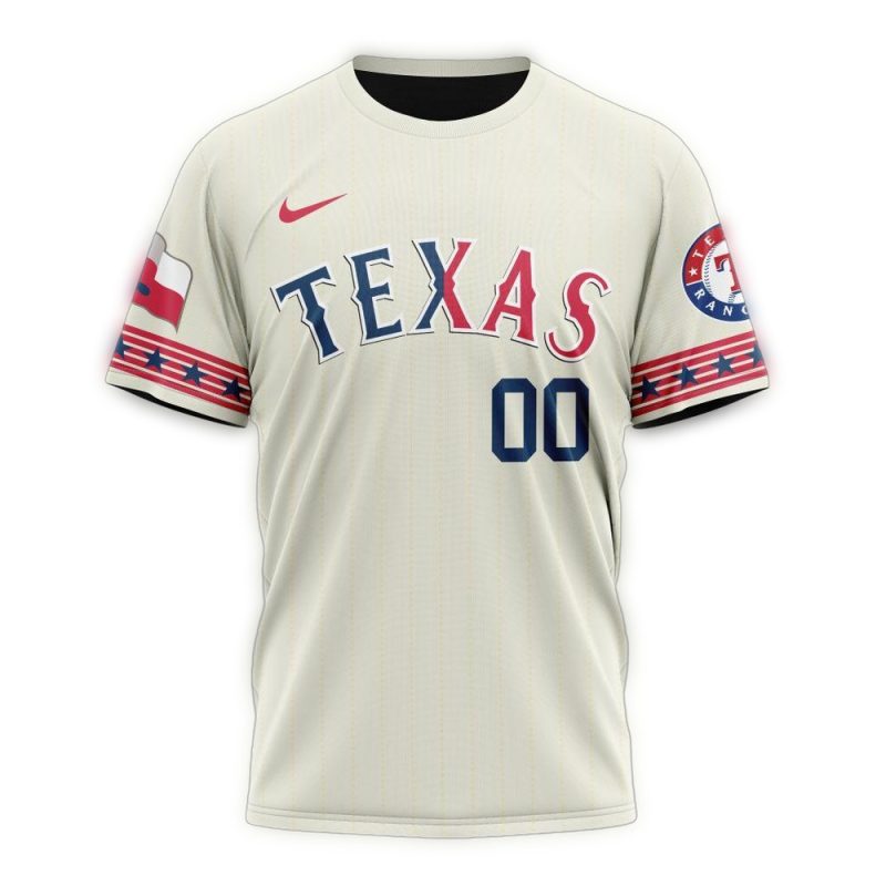 Personalized Texas Rangers Alternate Concept AOP T Shirt 1