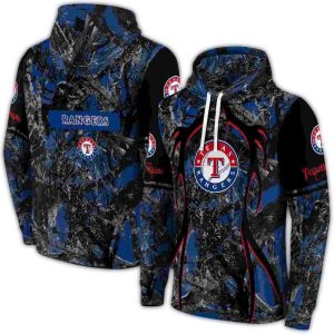 Personalized Texas Rangers Hunting Theme All-Over Print Hoodie