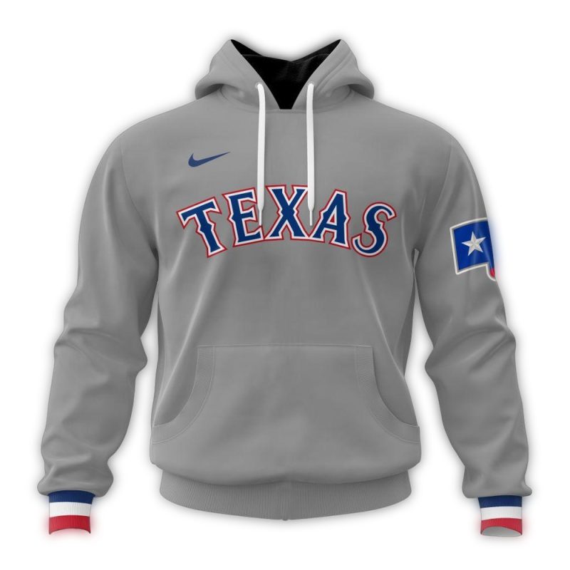 Personalized Texas Rangers Road Kits 2024 AOP Hoodie 1