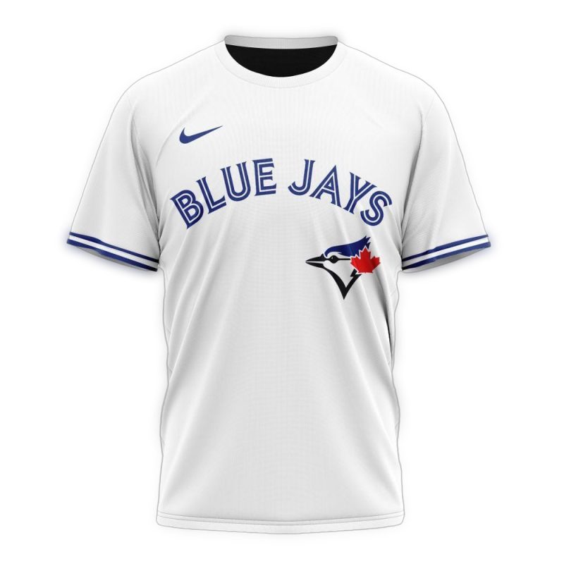 Personalized Toronto Blue Jays 2024 Home Kits AOP T Shirt 1