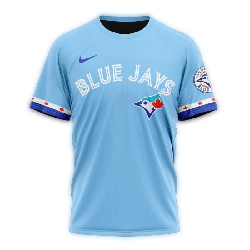 Personalized Toronto Blue Jays Alternate AOP T Shirt 1