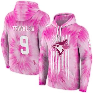 Personalized Pink Toronto Blue Jays Cancer Support Hoodie For Fans