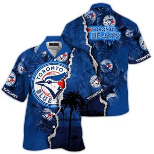 Custom Toronto Blue Jays Tropical Coconut Hawaiian Shirt For Fans
