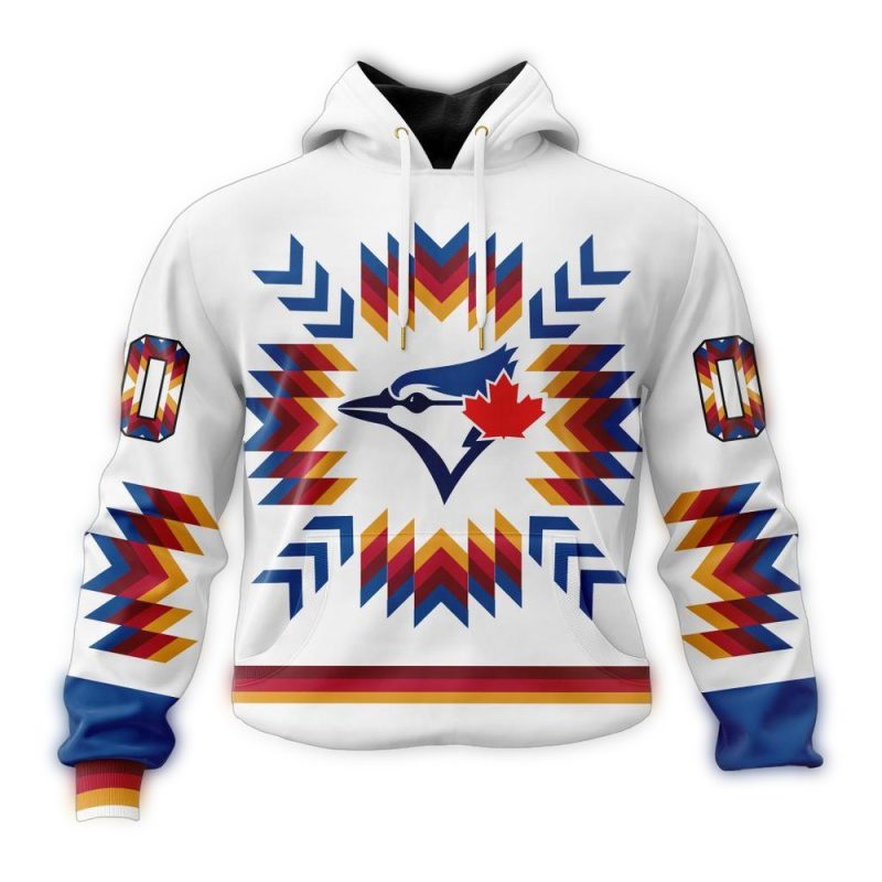 Personalized Toronto Blue Jays Native AOP Hoodie 1