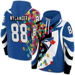 Custom Toronto Blue Jays All Over Print Hoodie - Personalized Design