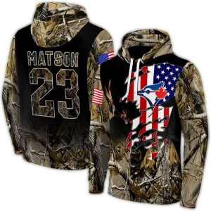 Personalized Toronto Blue Jays Tree Camo Hoodie For Fans And Collectors
