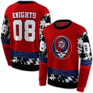 Personalized Washington Nationals Grateful Vibes Sweatshirt For Fans