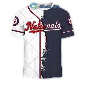 Personalized Washington Nationals All-Over Print T-Shirt For Fans