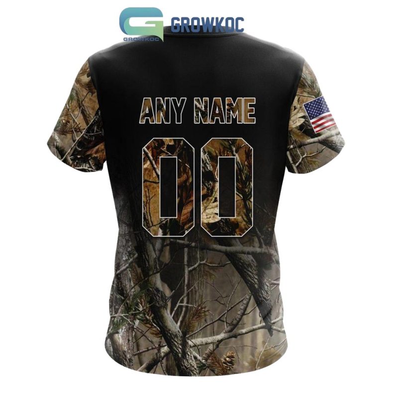 Personalized Cincinnati Reds Camo Realtree All-Over Print T-Shirt - Image 2