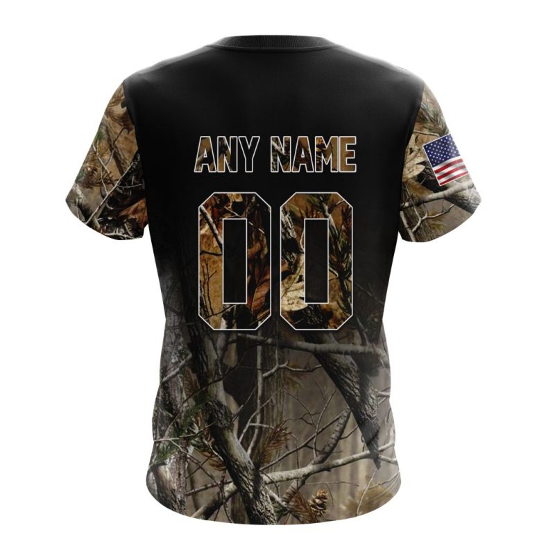 Personalized Milwaukee Brewers Camo Realtree Hunting T-Shirt for Fans - Image 2