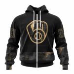 Personalized and number milwaukee brewers armed forces day black 3d hoodie 2.jpg
