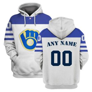Personalized and number milwaukee brewers baseball white and blue 3d hoodie 1.jpg