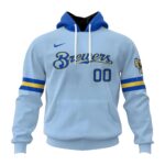 Personalized and number milwaukee brewers blue 3d hoodie 1.jpg