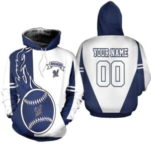 Personalized and number milwaukee brewers fire ball 3d hoodie 1.jpg