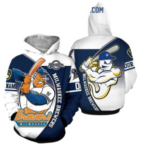 Personalized and number milwaukee brewers mascot baseball 3d hoodie 1.jpg