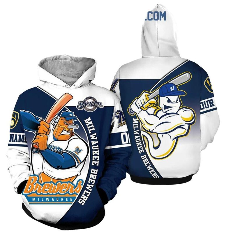Personalized and number milwaukee brewers mascot baseball 3d hoodie 1.jpg