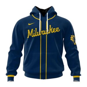 Personalized and number milwaukee brewers stripes navy 3d hoodie 1.jpg