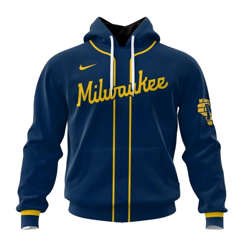 Personalized and number milwaukee brewers stripes navy 3d hoodie 1.jpg