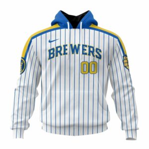 Personalized and number milwaukee brewers stripes white and blue 3d hoodie 1.jpg