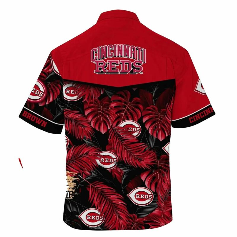 Personalized cincinnati reds floral leaf hawaiian shirt 3.jpg