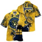 Personalized milwaukee brewers coconut leaf vacation summer tropical hawaiian shirt 1.jpg