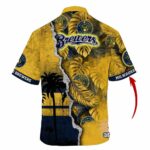 Personalized milwaukee brewers coconut leaf vacation summer tropical hawaiian shirt 3.jpg