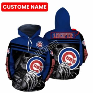 Personalized skull death hold logo chicago cubs 3d hoodie 1.jpg