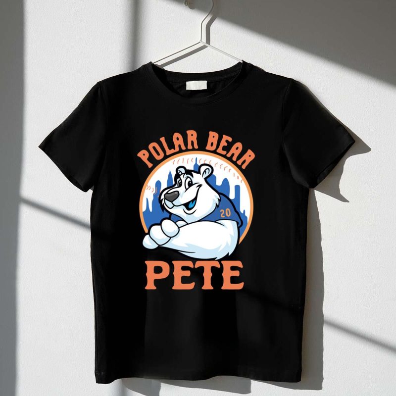 Pete Alonso New York Mets Polar bear Pete shirt t shirt 1 1