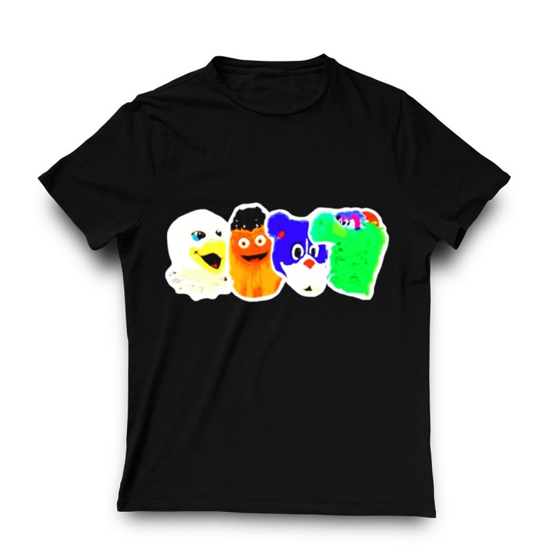Philadelphia Eagles Phanatic Mascot T-Shirt for Flyers & Phillies Fans - Image 3