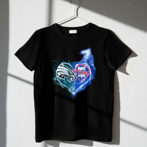 Philadelphia Eagles Phillies Heart T-Shirt – Ultimate Fan Apparel