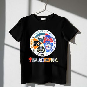Philadelphia Sports Team T-Shirt: Flyers, Eagles, Phillies & 76ers Apparel