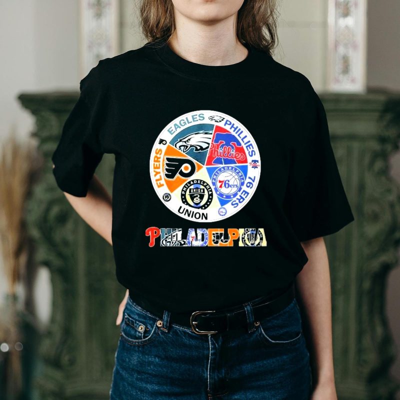 Philadelphia Sports Team T-Shirt: Flyers, Eagles, Phillies & 76ers Apparel - Image 2
