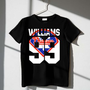 Vintage Philadelphia Phillies 1993 Williams 99 Baseball T-Shirt for Fans