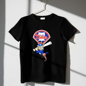 Philadelphia Phillies Uncle Sam 4th of July Graphic T-Shirt for Fans